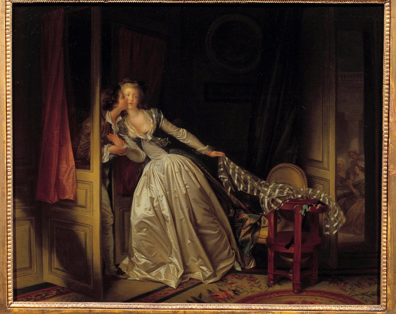 Repül a csók Jean Honore Fragonard (1732-1806) festménye 1788 V. 0,45 X0,55 m Ermitázs Múzeum, Szentpétervár alkotó: Jean Honore Fragonard