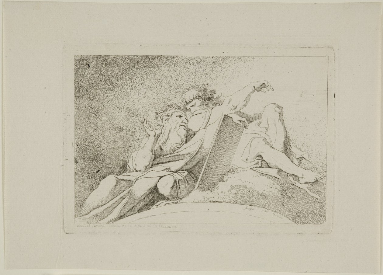 Két próféta alkotó: Jean Honore Fragonard