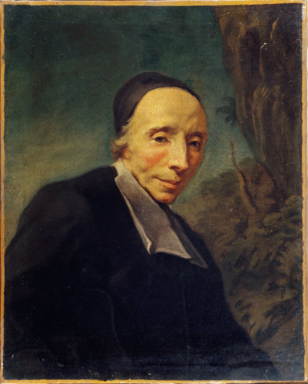 Portrait of Abbot Firmin Tournus (1672-1733) (oil on canvas) alkotó: Jean II Restout