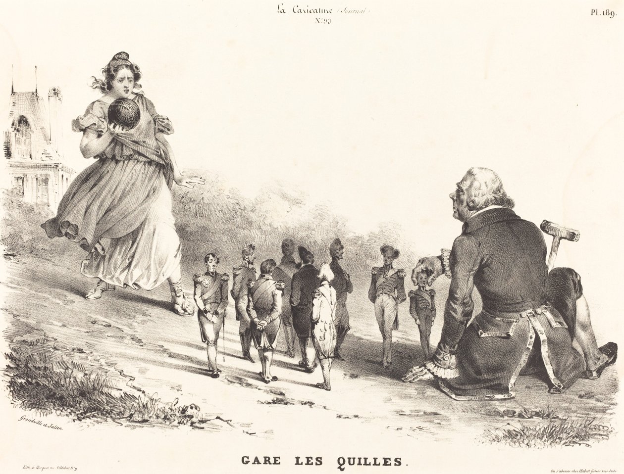 Parkold le a Skittles-t alkotó: Jean Ignace Isidore Grandville