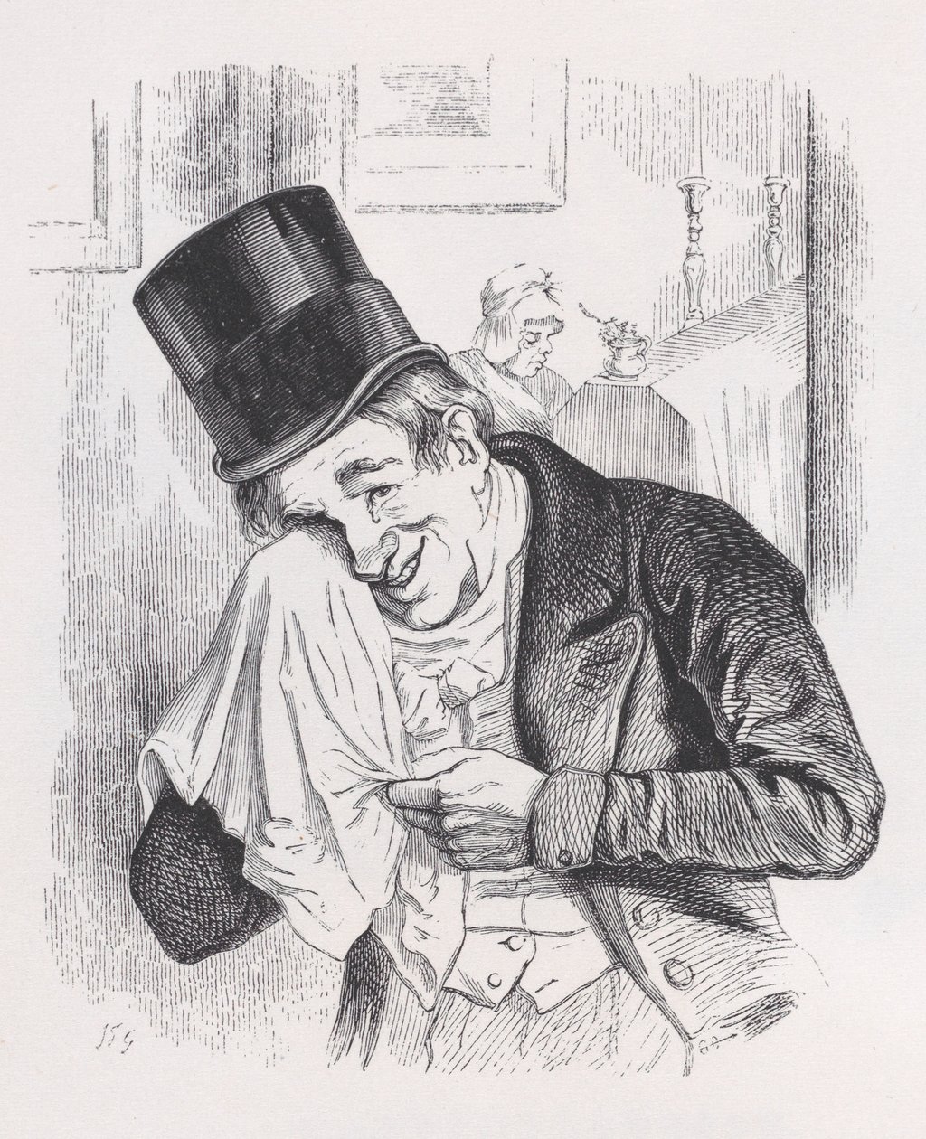 De Profundis a Beranger teljes műveiből, 1836. alkotó: Jean Ignace Isidore Gérard