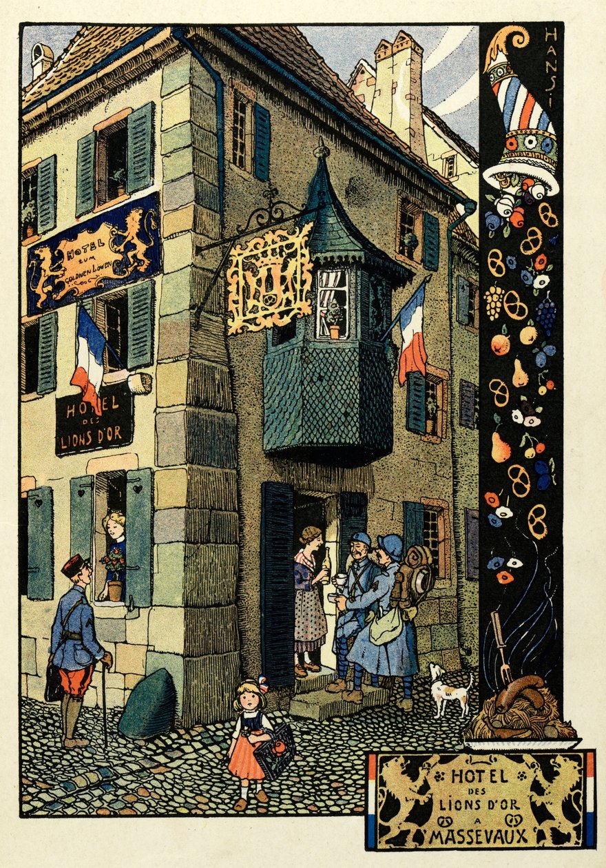 A háromszínű paradicsom ; Hotel des Lions d