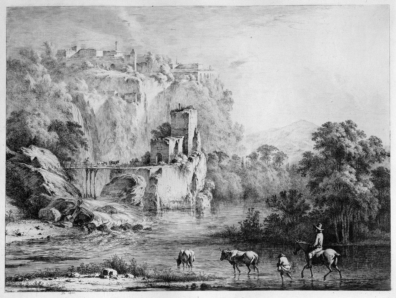 Egy lovas, 1800. alkotó: Jean Jacques Boissieu de