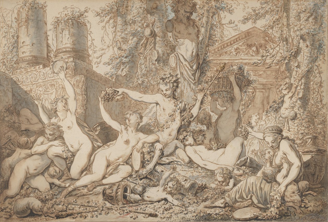 Bachnal, K. 1765-66. alkotó: Jean Jacques Francois Le Barbier