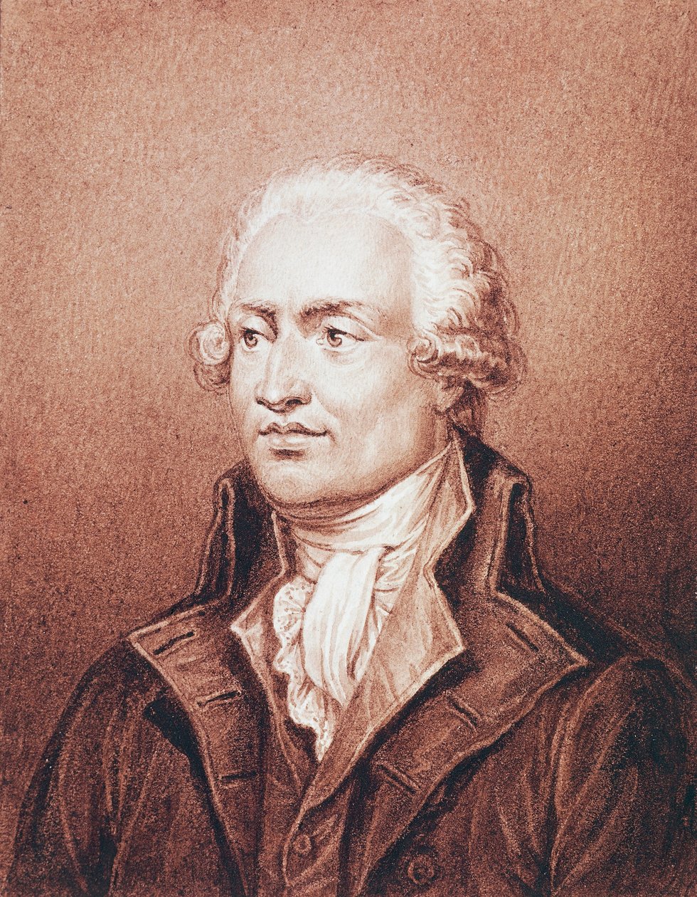 Marie-Jean de Condorcet Caritat portréja (Ribemont 1743-Bourg-la-Reine alkotó: Jean Jacques Frilley