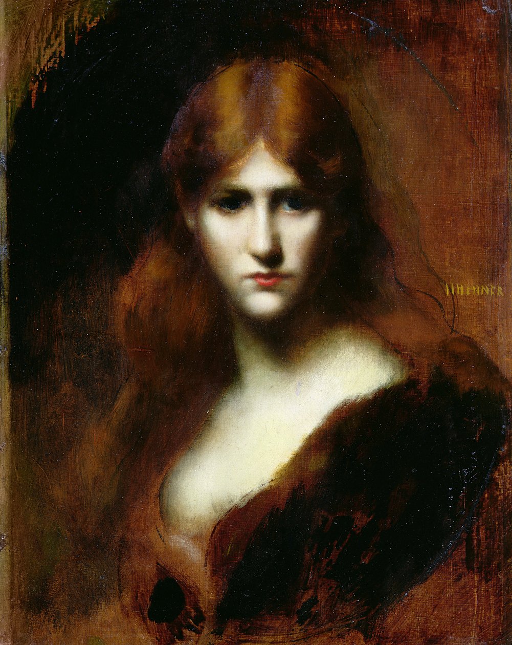 Egy nő portréja alkotó: Jean Jacques Henner