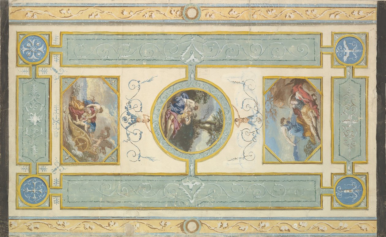 Study for a Ceiling, n.d. alkotó: Jean Jacques Lagrenee