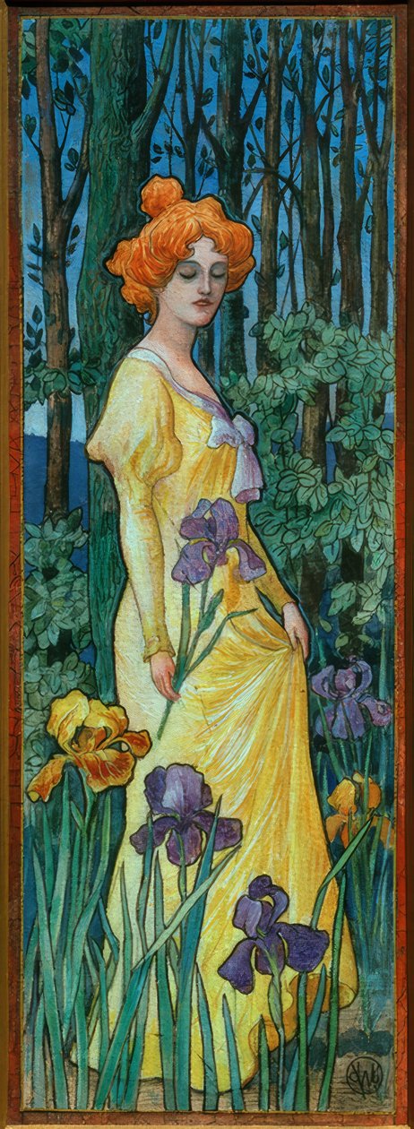 A nő íriszek alkotó: Jean Jacques Waltz