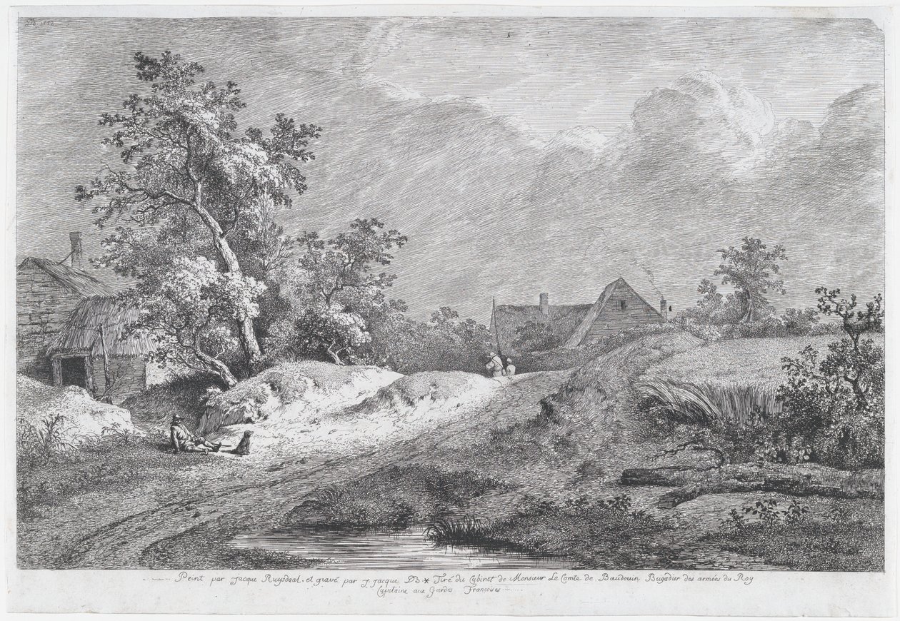 Búzamező, 1772. alkotó: Jean Jacques de Boissieu