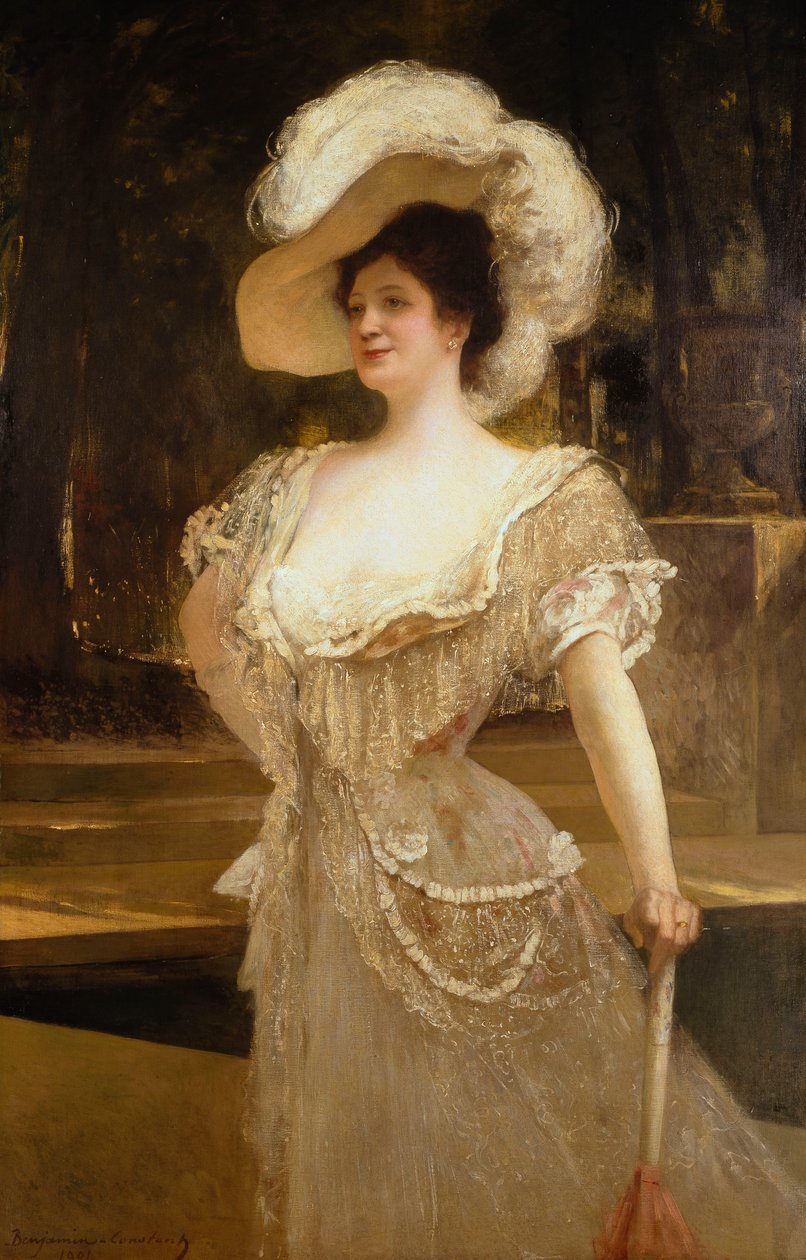Az asszony portréja, 1901 alkotó: Jean Joseph Benjamin Constant