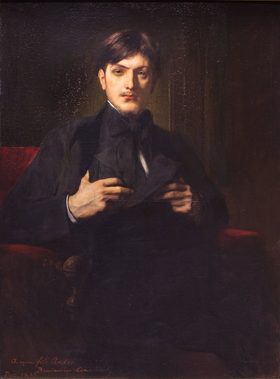 Andre Benjamin-Constant, A művész fiának portréja alkotó: Jean Joseph Benjamin Constant