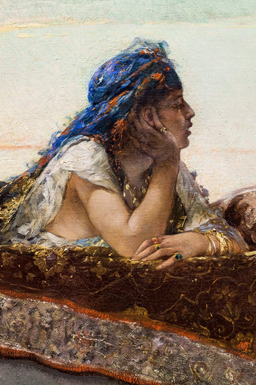 Este a teraszokon (Marokkó) alkotó: Jean Joseph Benjamin Constant