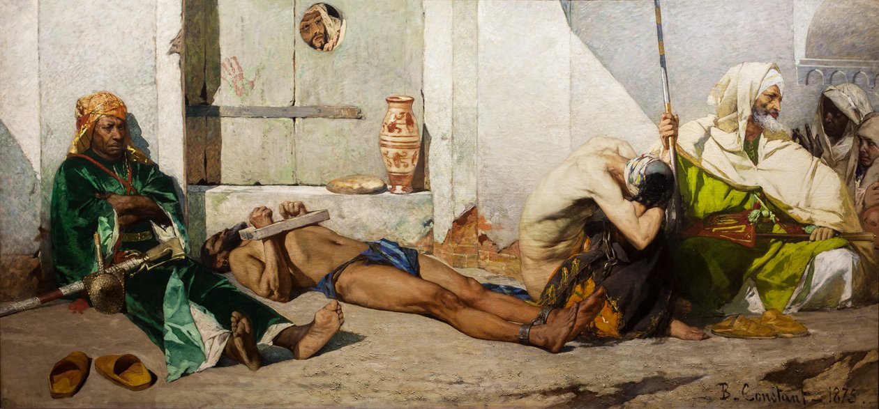 Marokkói foglyok alkotó: Jean Joseph Benjamin Constant