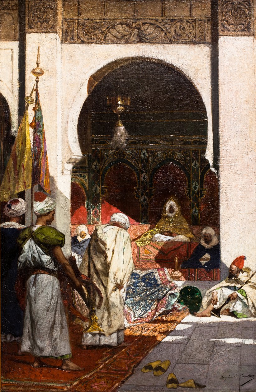 Egy pasa ajándékai, 1883 előtt (Olaj, vászon) alkotó: Jean Joseph Benjamin Constant