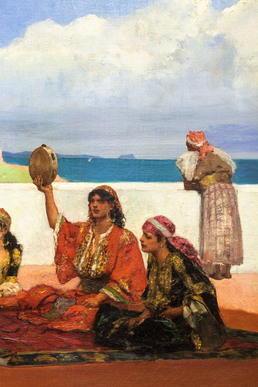A kendőtánc (részlet), 1880 körül (olaj, vászon) alkotó: Jean Joseph Benjamin Constant