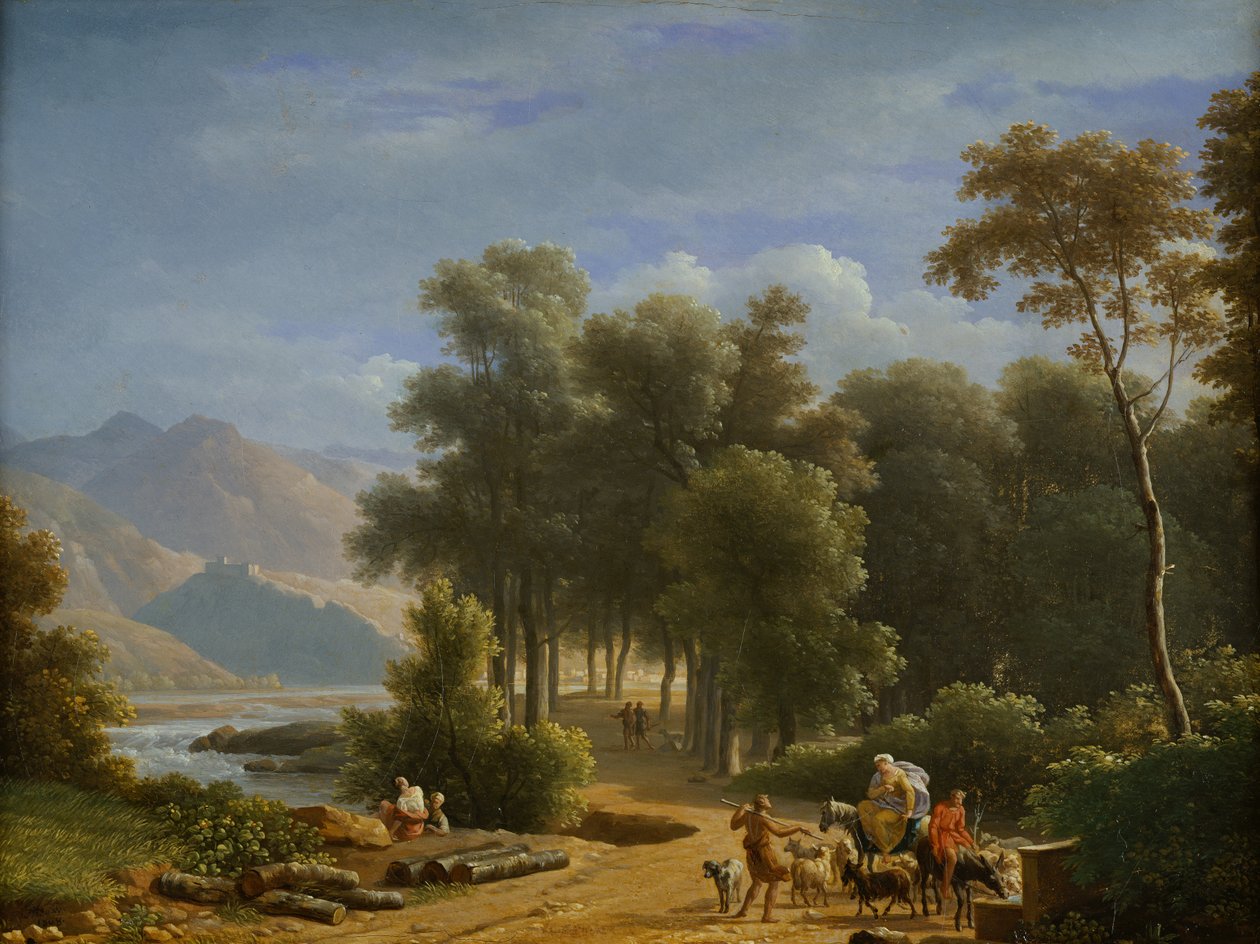 Táj, 1808 alkotó: Jean Joseph Xavier Bidauld