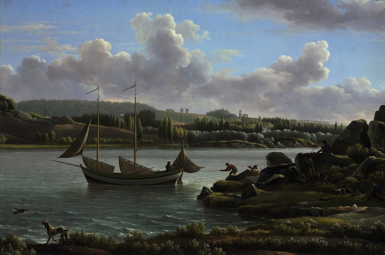 Elindulunk a vadászatra alkotó: Jean Joseph Xavier Bidauld