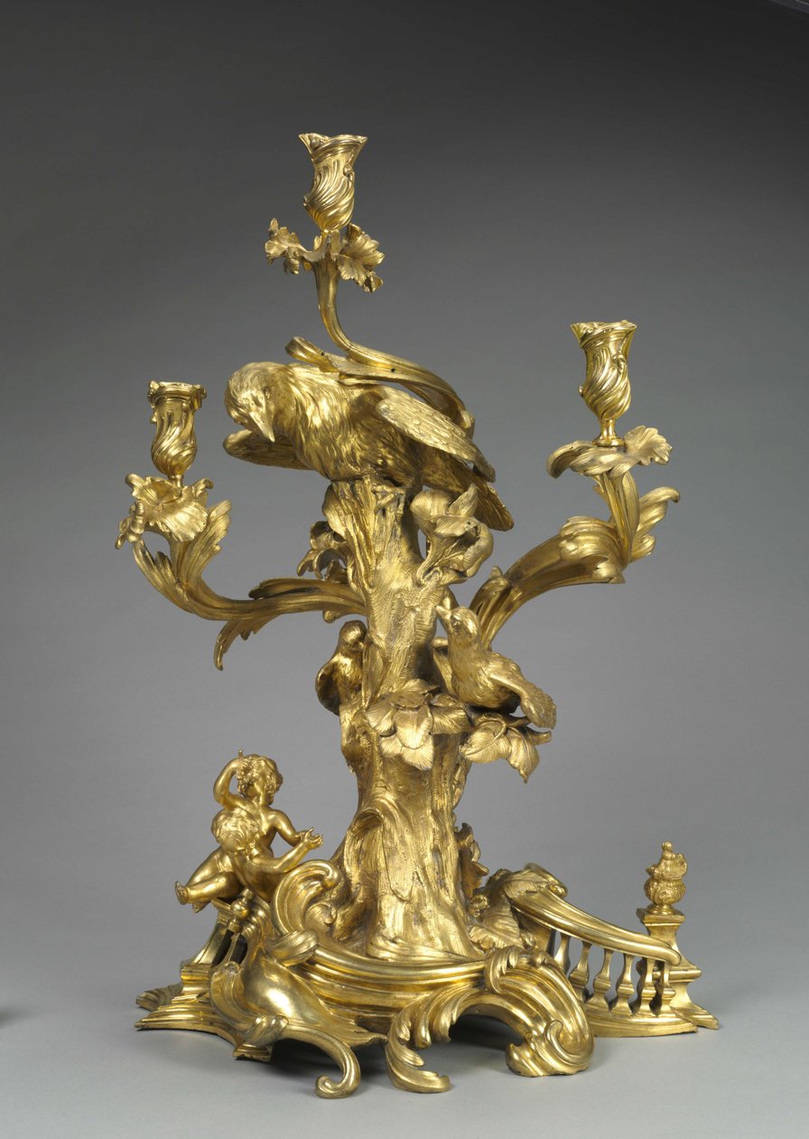 Kandeláber, 1750 körül alkotó: Jean Joseph de Saint Germain