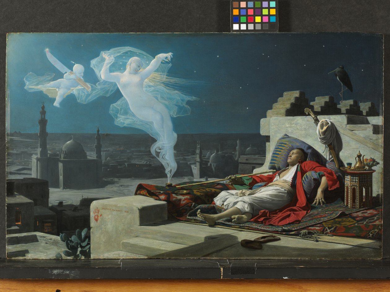 Eunuch álma, 1874 alkotó: Jean Jules Antoine Lecomte du Nouy