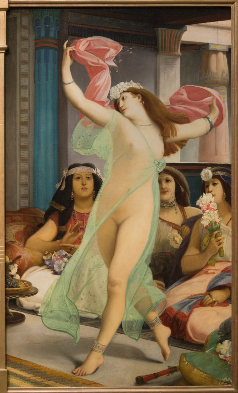 Keleti táncos háremben alkotó: Jean Jules Antoine Lecomte du Nouy