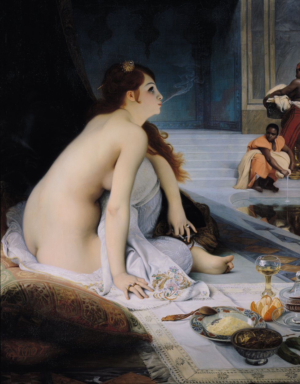 A fehér rabszolga, 1888 alkotó: Jean Jules Antoine Lecomte du Nouy