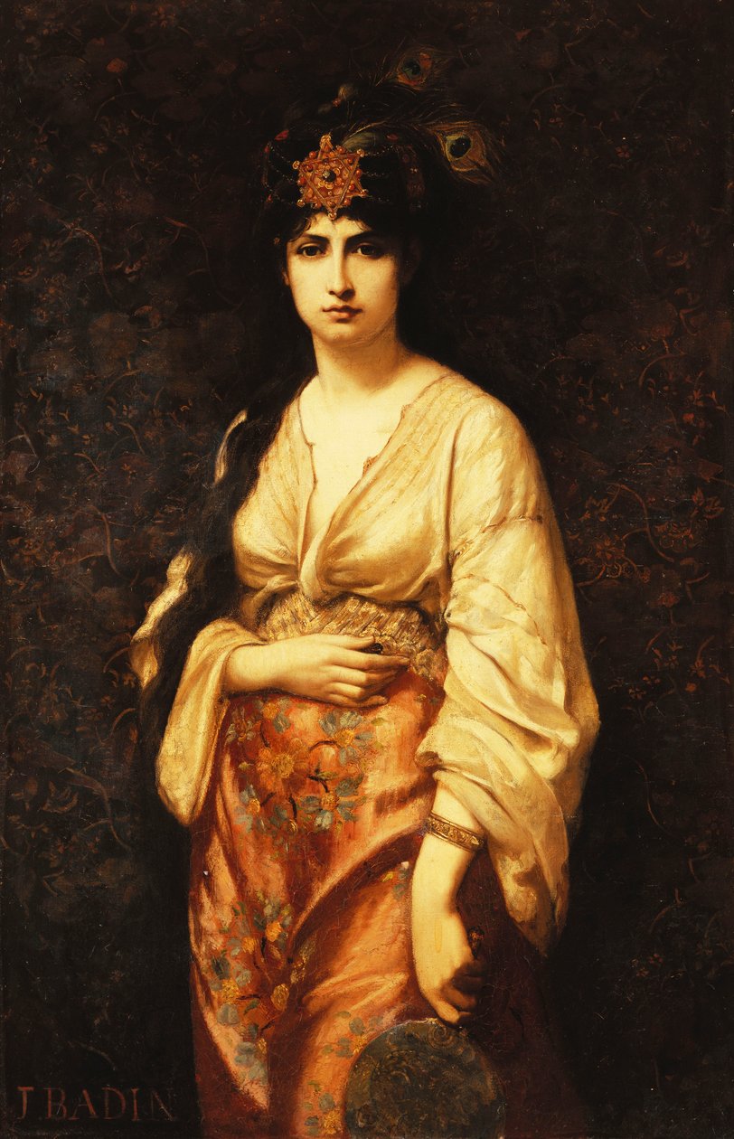 Sába királynője alkotó: Jean Jules Badin