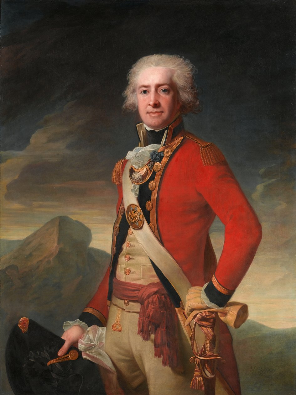Francis Richardson alezredes, 1. lábőr, 1792 alkotó: Jean Laurent Mosnier