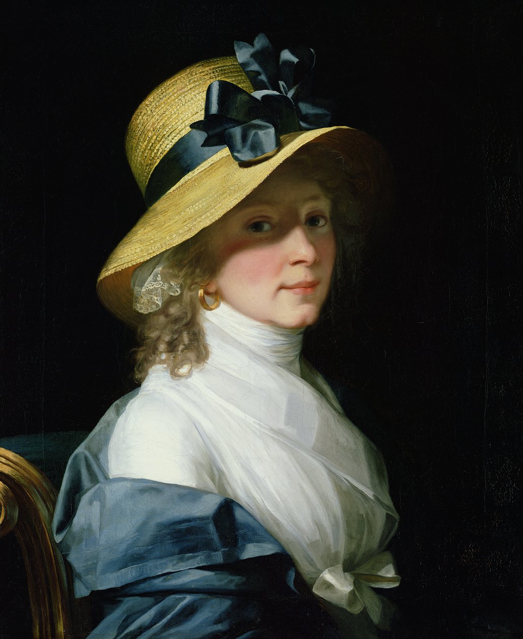 Elisabeth Hudtwalcker szenátor asszony portréja, szül. Moller (1752-1804), 1798 alkotó: Jean Laurent Mosnier