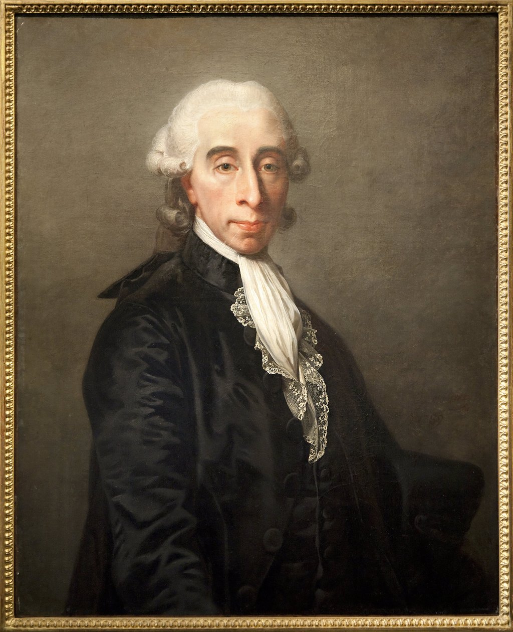 Jean Sylvain Bailly (1736-1793) francia tudós, politikus portréja, akit 1789. július 15-én a francia forradalom idején Párizs város első polgármesterévé választottak Guillotine sous la Terreur-ben. Jean Laurent Mosnier (1746-1808) olajfestménye vászonra. P alkotó: Jean Laurent Mosnier