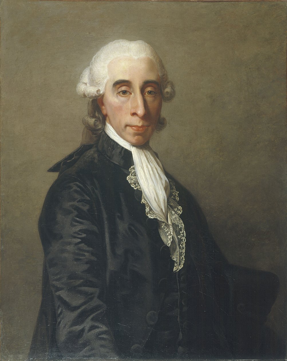 Jean Sylvain Bailly portréja 1736-1793, 1789. alkotó: Jean Laurent Mosnier