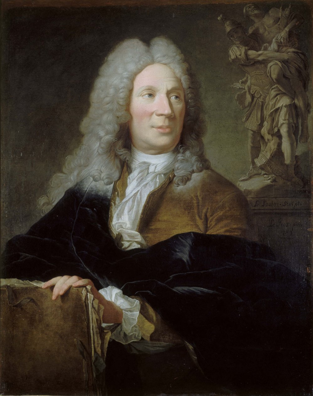 Pierre Le Pautre (1660-1744) portréja alkotó: Jean Le Gros