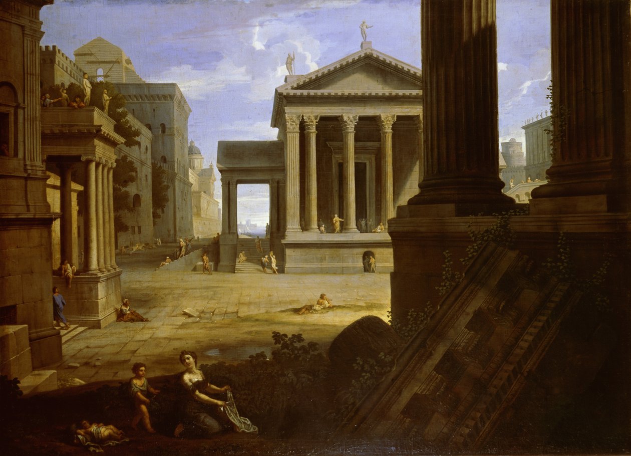 Egy ősi város tere, 1630-as évek vége alkotó: Jean Le Maire