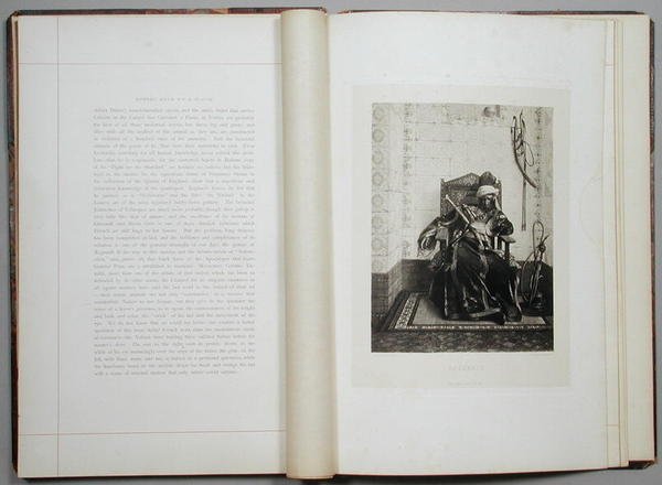 Bozzaris, „Jean-Leon Gerome műveinek gyűjteménye 100 fotógravírban” alkotó: Jean Leon (after) Gerome