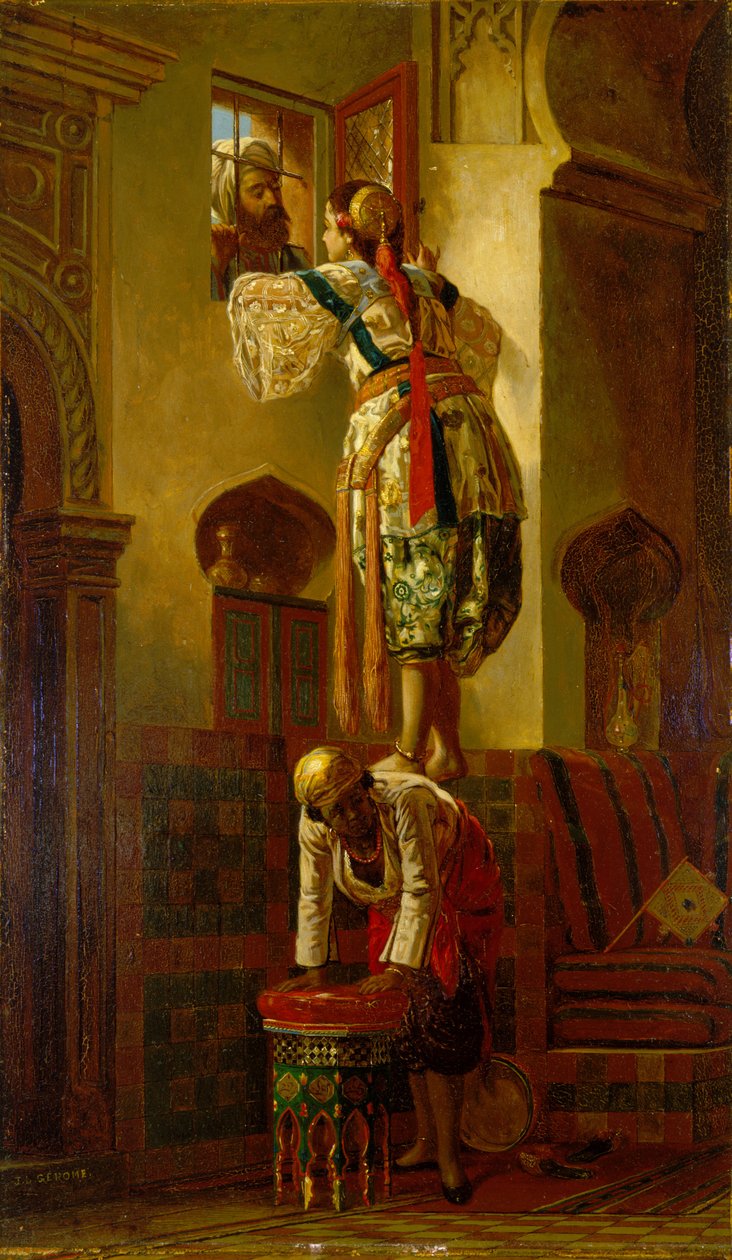 A randi alkotó: Jean Leon (attr. to) Gerome