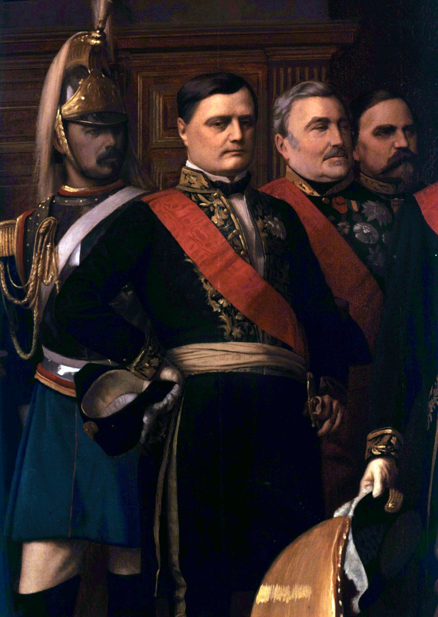 Alexandre Colonna-Walewski, 19. századi részlet (festmény) alkotó: Jean Leon Gerome