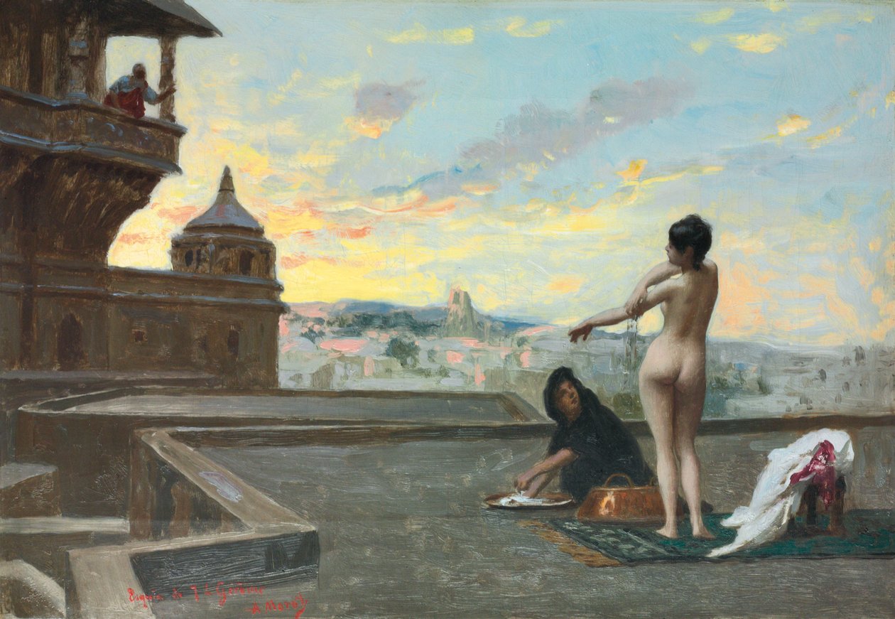 Bethsabee, 1889 alkotó: Jean Leon Gerome