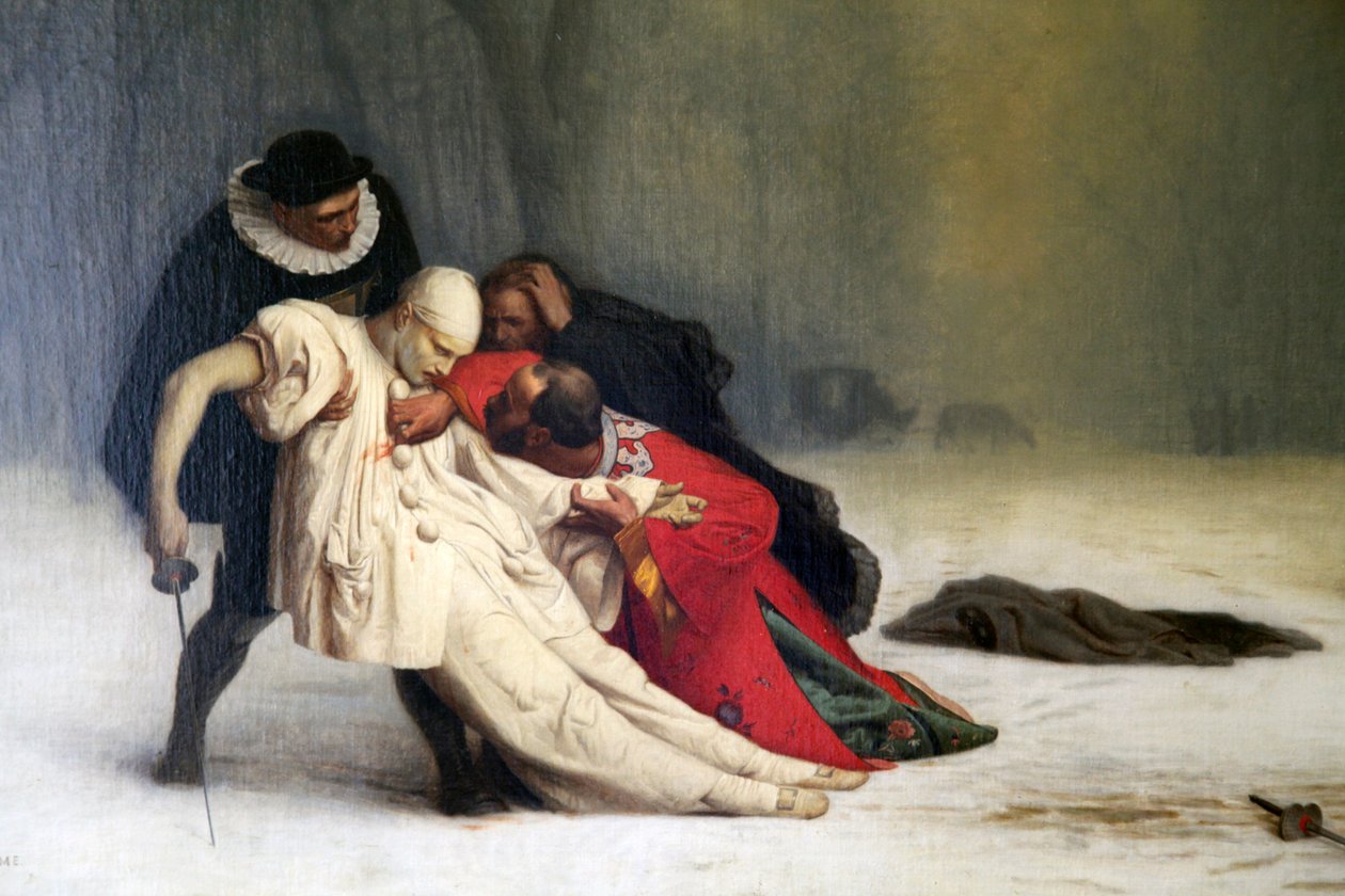 „Párbaj egy maskara után”, 1857 alkotó: Jean Leon Gerome