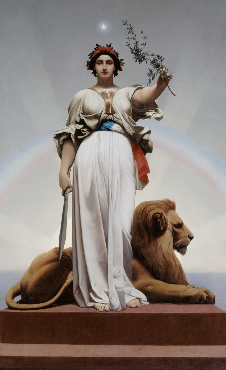 A Köztársaság, 1848-1849. alkotó: Jean Leon Gerome