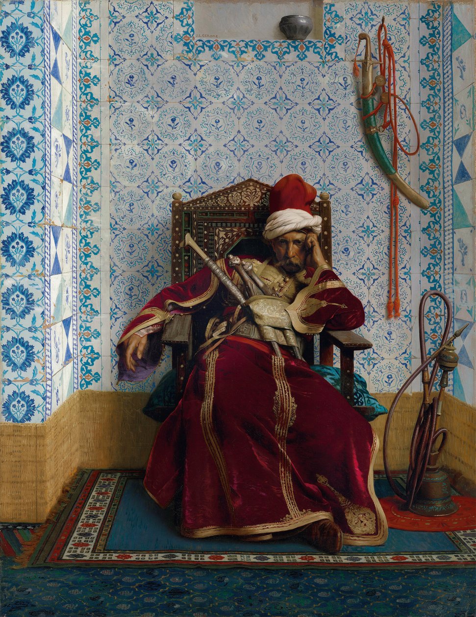 Markos Votsaris, 1874. alkotó: Jean Leon Gerome