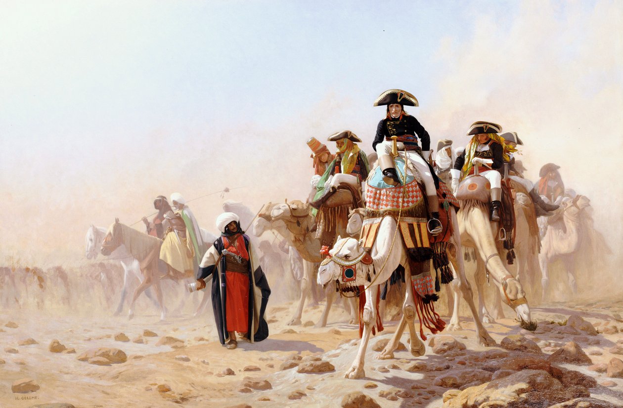 Napóleon és vezérkara alkotó: Jean Leon Gerome