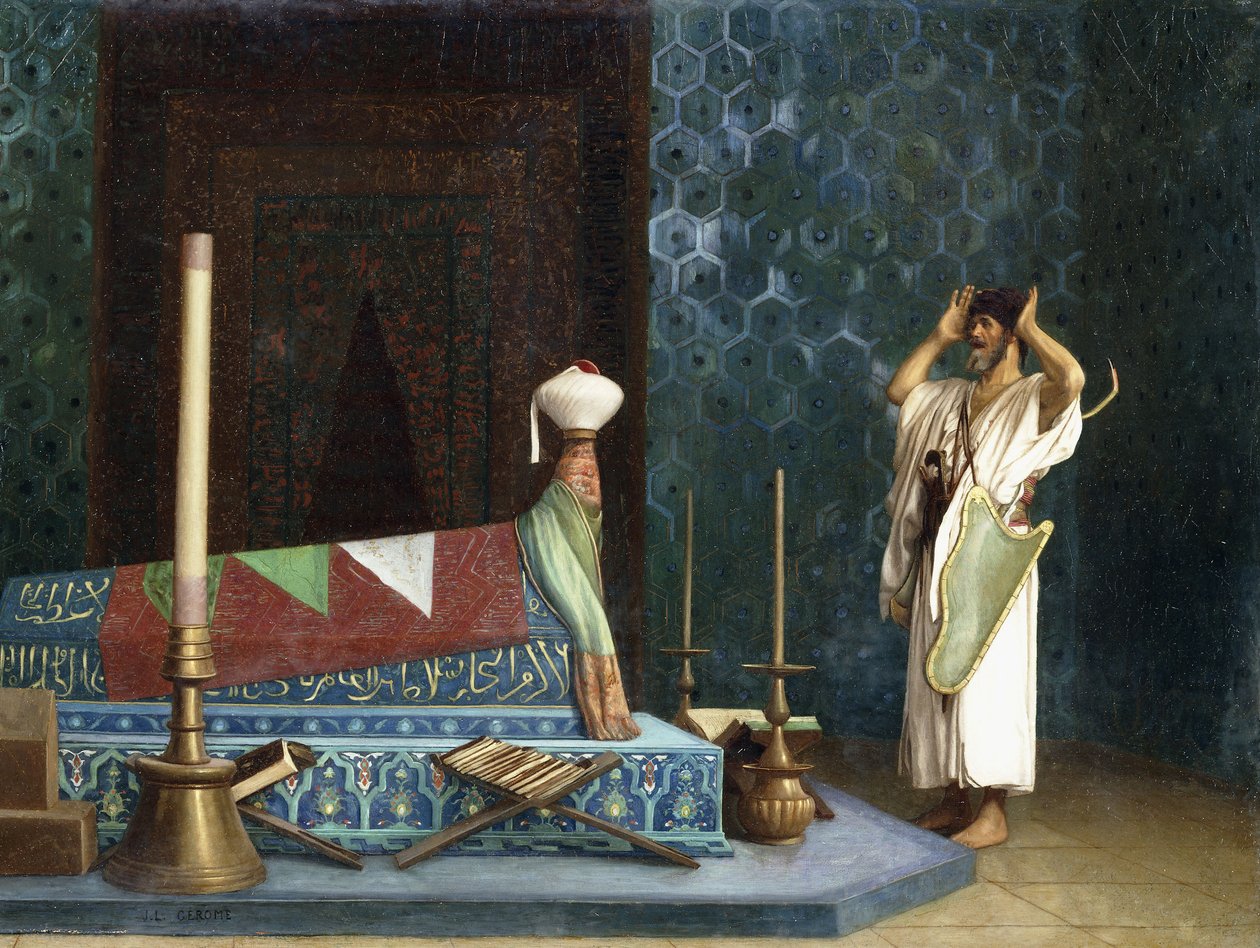 Imádság a szultán szobájában alkotó: Jean Leon Gerome