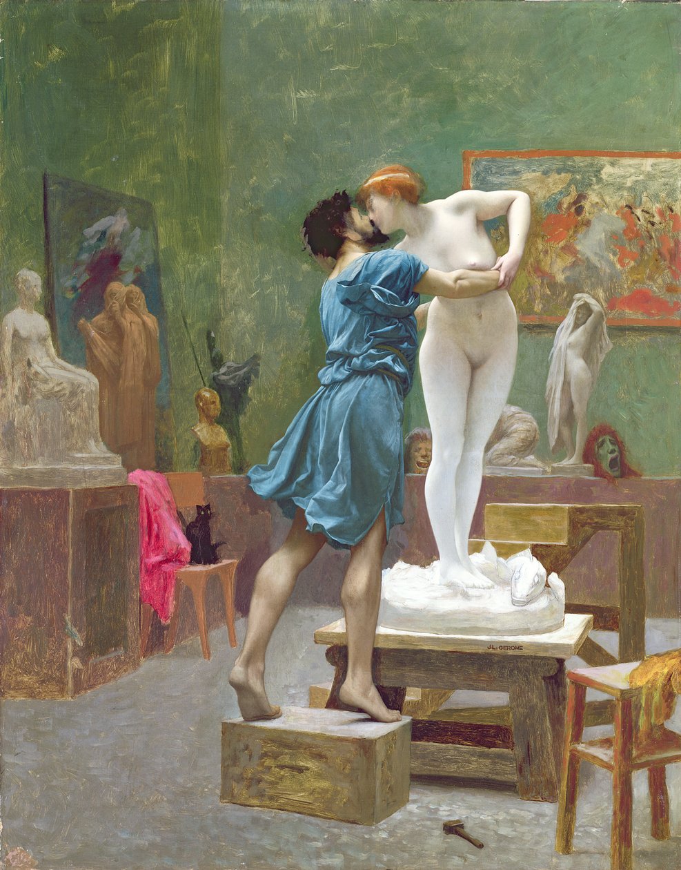 Pygmalion és Galatea alkotó: Jean Leon Gerome