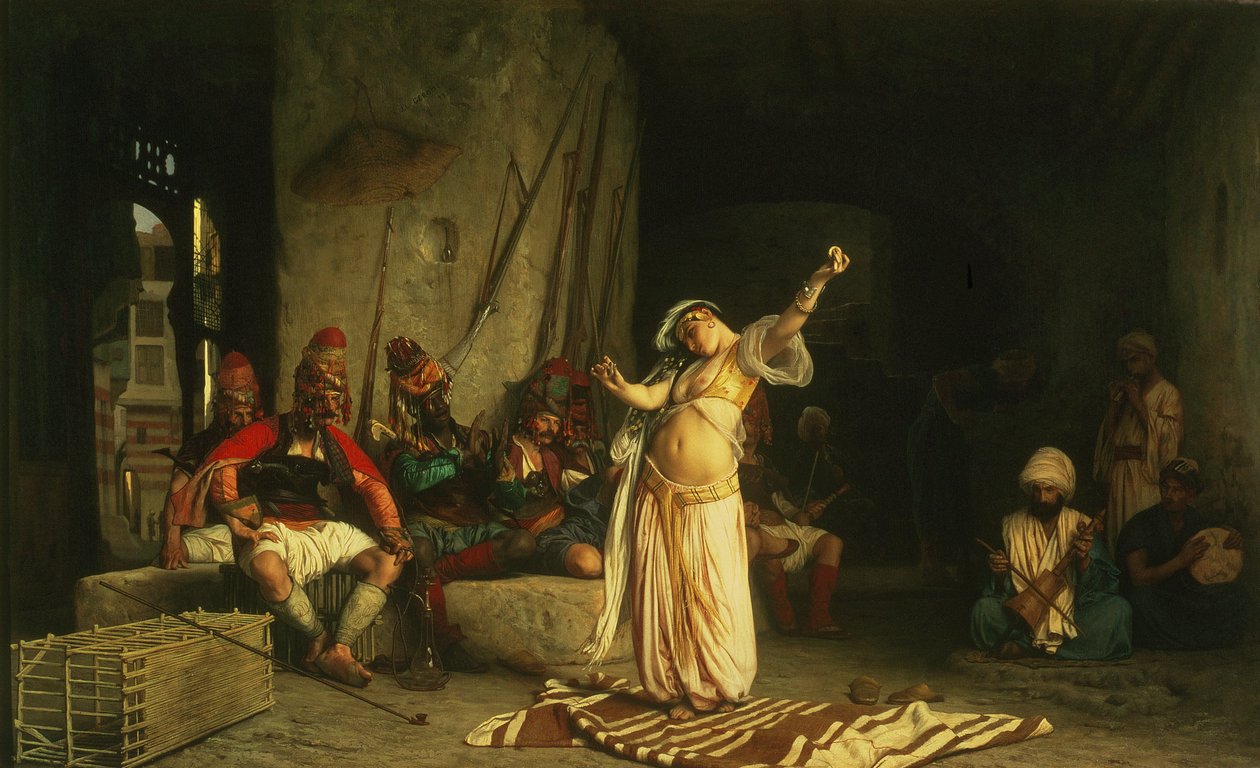 Az Almeh tánca, 1863 alkotó: Jean Leon Gerome