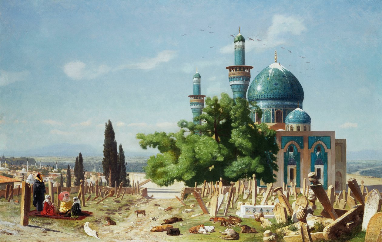 The Fields of Rest, Brousse alkotó: Jean Leon Gerome