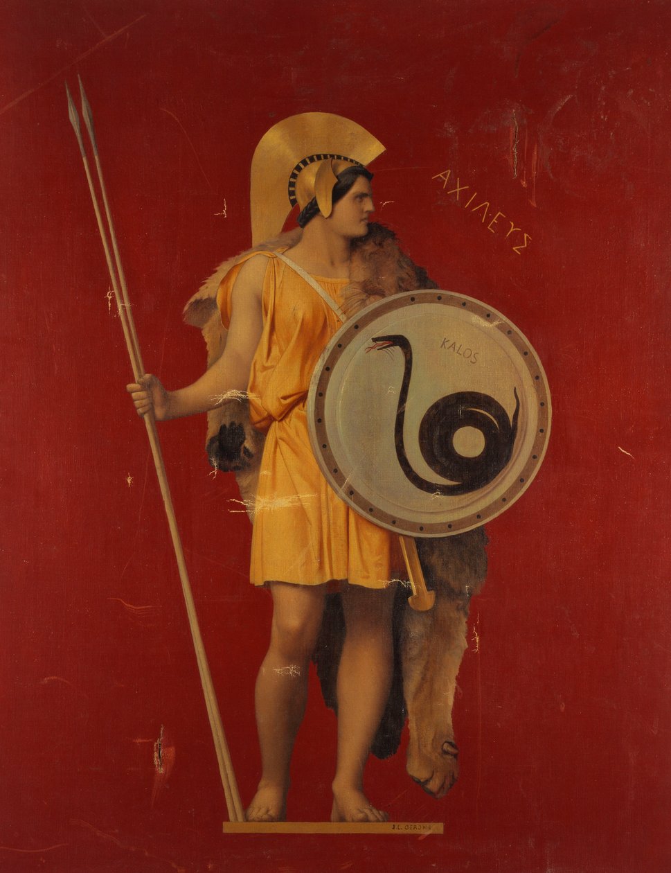 Az Iliász alkotó: Jean Leon Gerome
