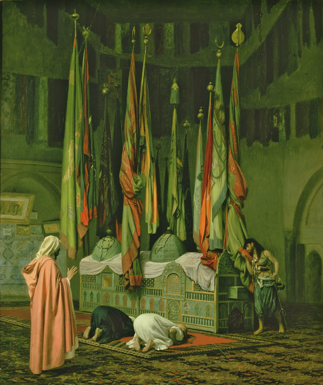 Husszein imám szentélye alkotó: Jean Leon Gerome