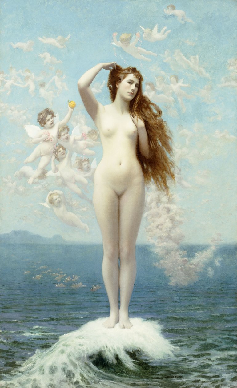Vénusz felkelés alkotó: Jean Leon Gerome