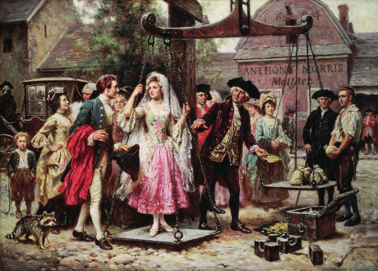 Súlya aranyban alkotó: Jean Leon Gerome Ferris
