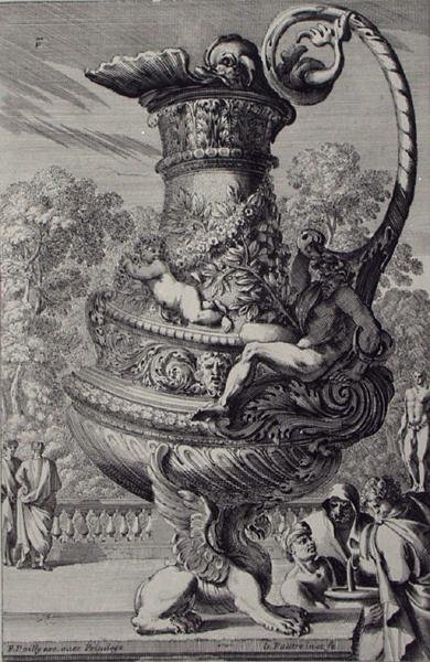 Kerti szobor, megjelent 1670 körül (metszet) (lásd még: 172934) alkotó: Jean Lepautre