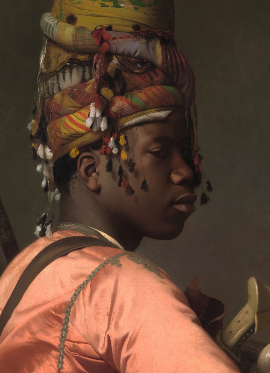 Fekete Bashi-Bazouk alkotó: Jean Leon Gerome